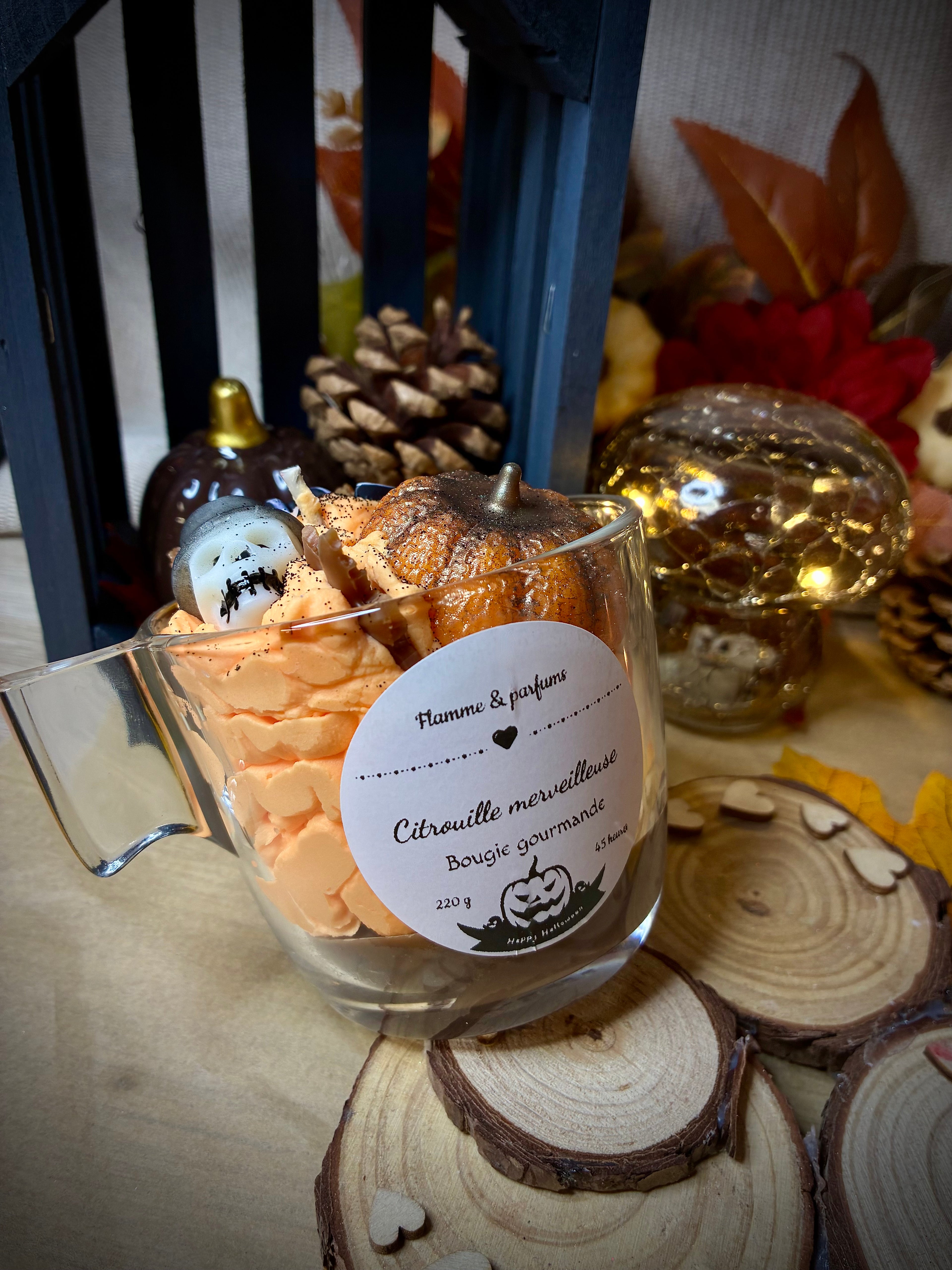 Bougie Gourmande - Citrouille Merveilleuse 220g