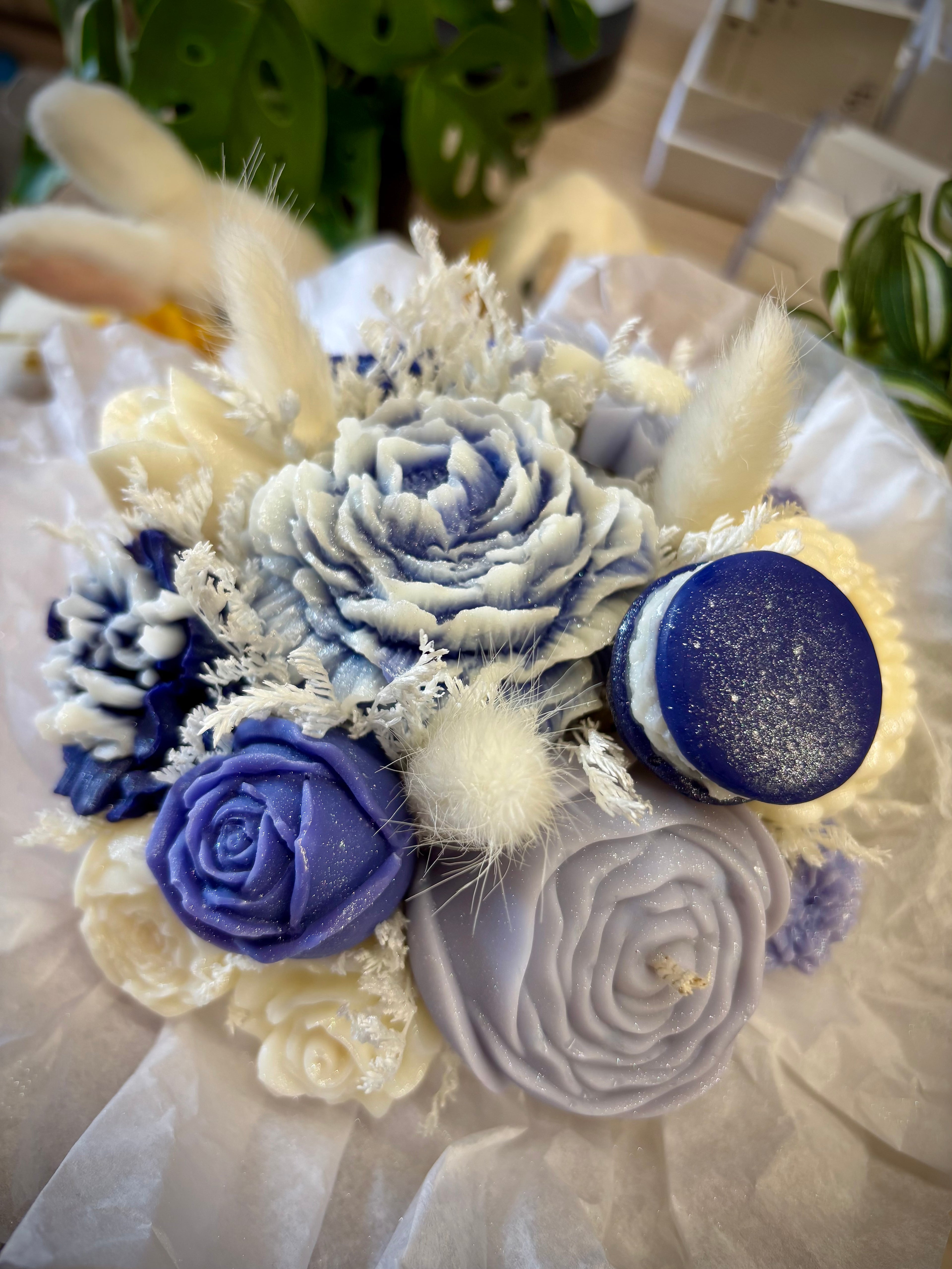 Bouquet Fondants - Azur en Cire 350g