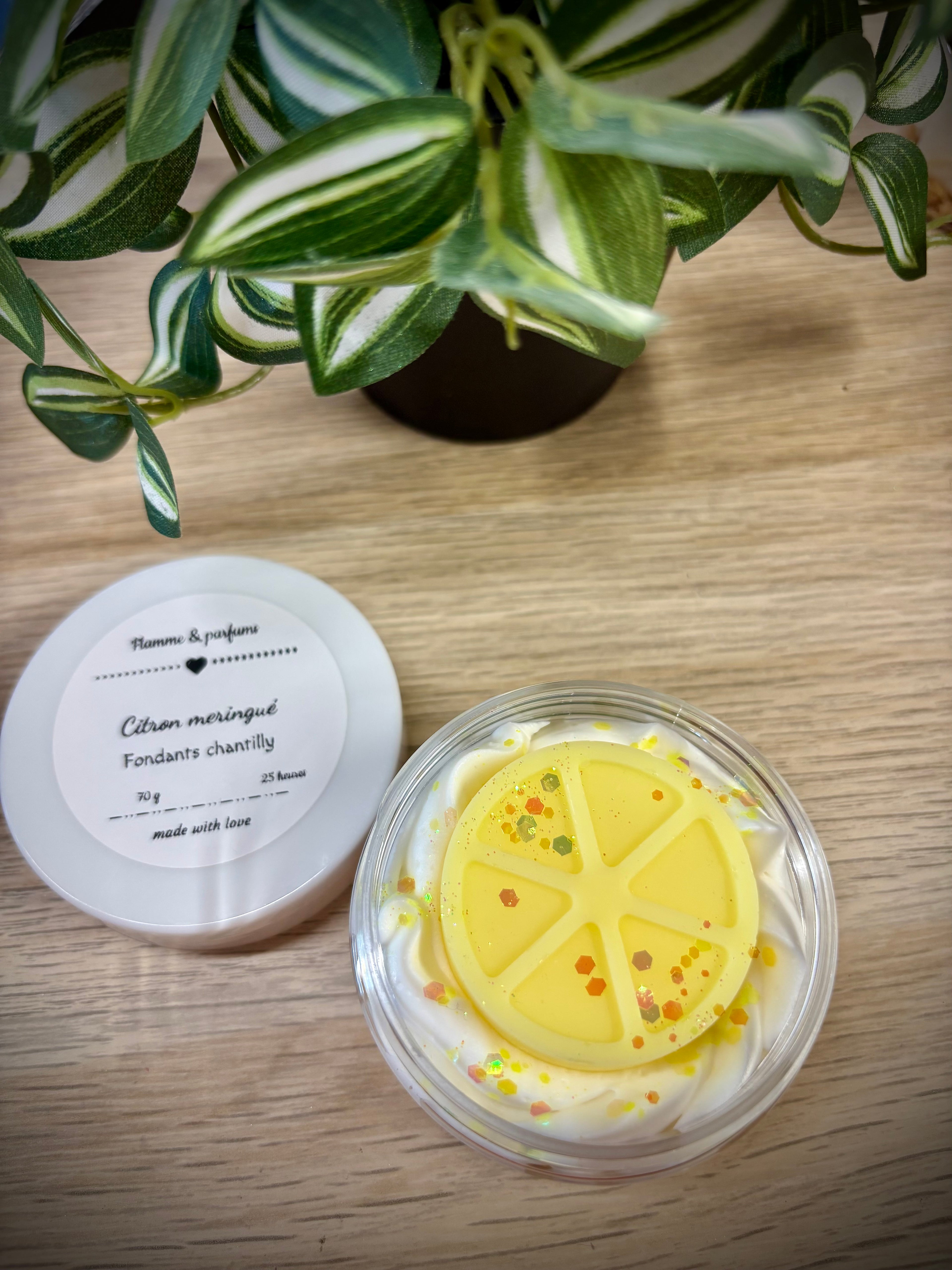Fondant Chantilly - Citron Meringué 70g