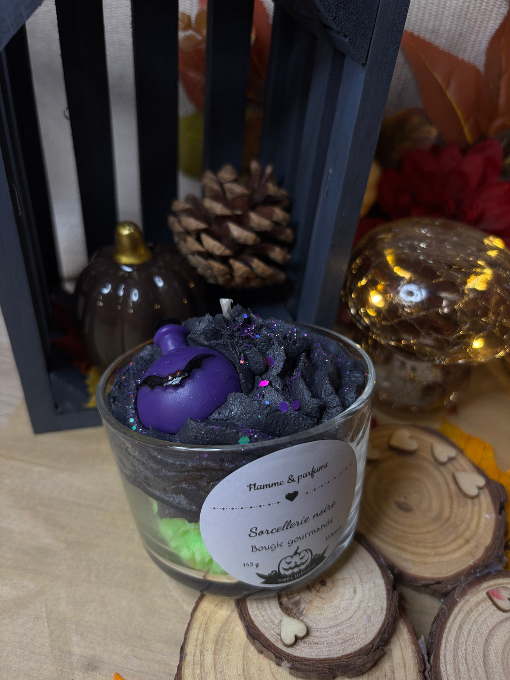 Bougie Gourmande - Sorcellerie noire 145g