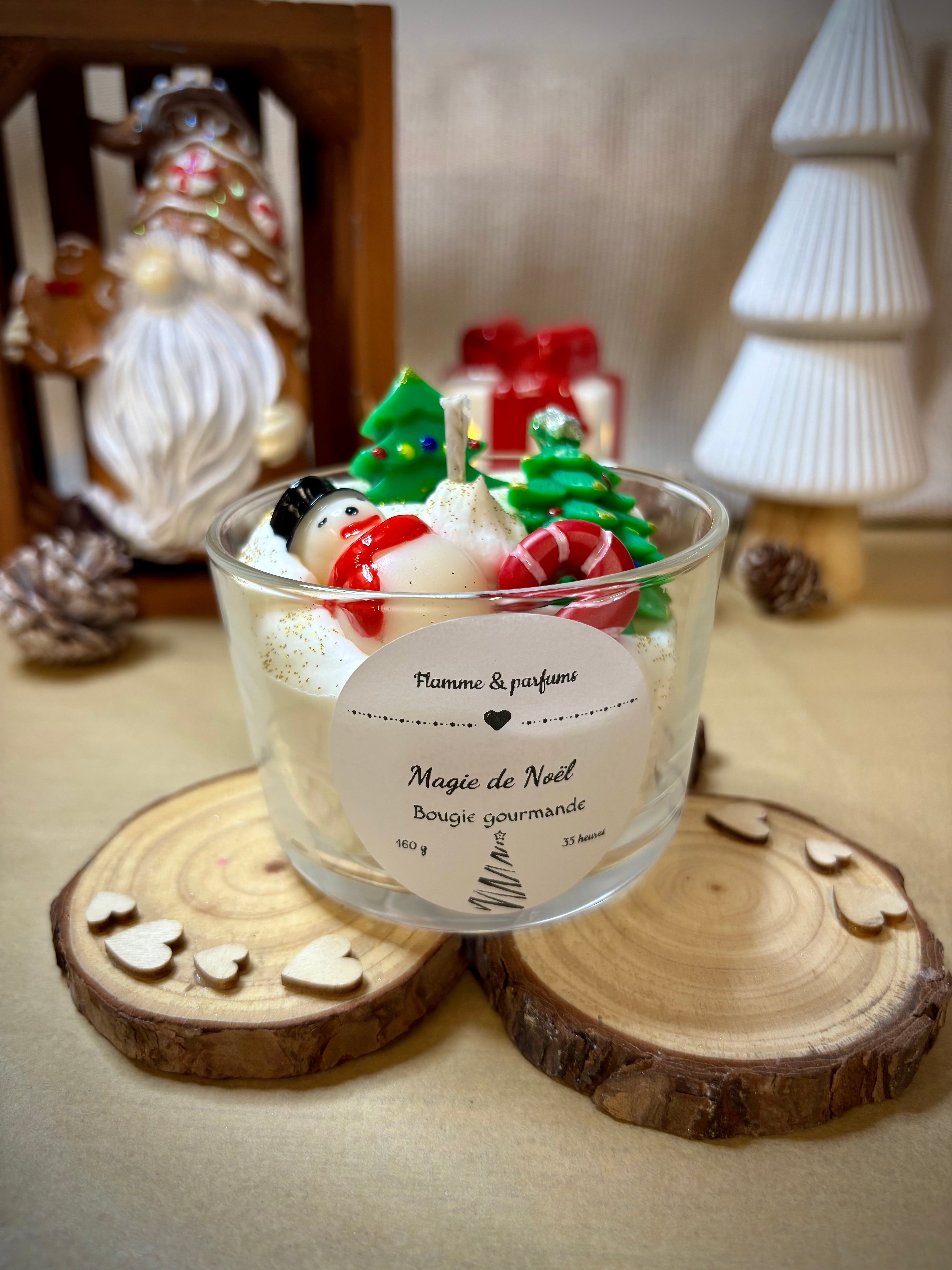 Bougie Gourmande - Magie de Noël 160g