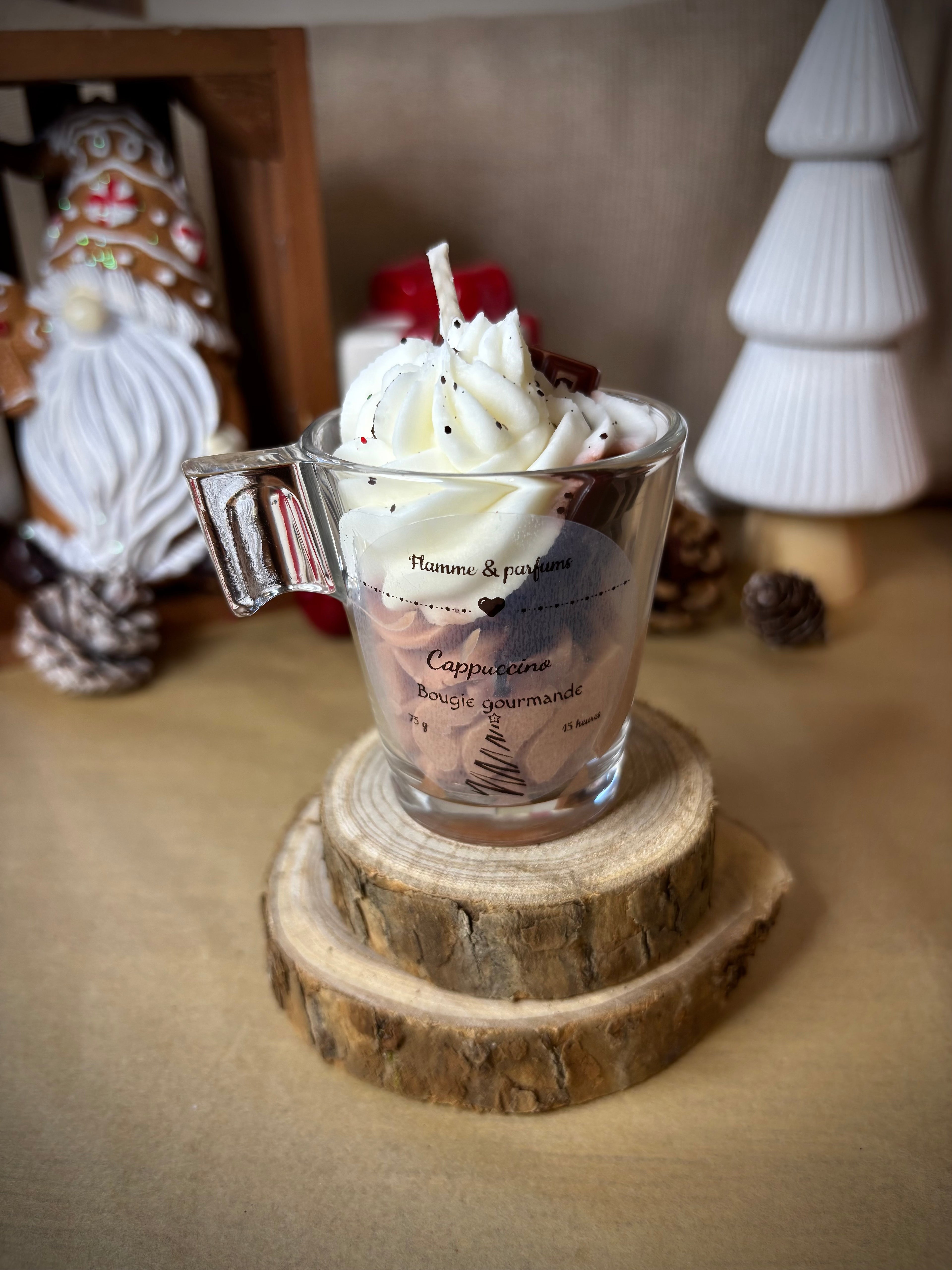 Bougie Gourmande - Mini Cappuccino 75g