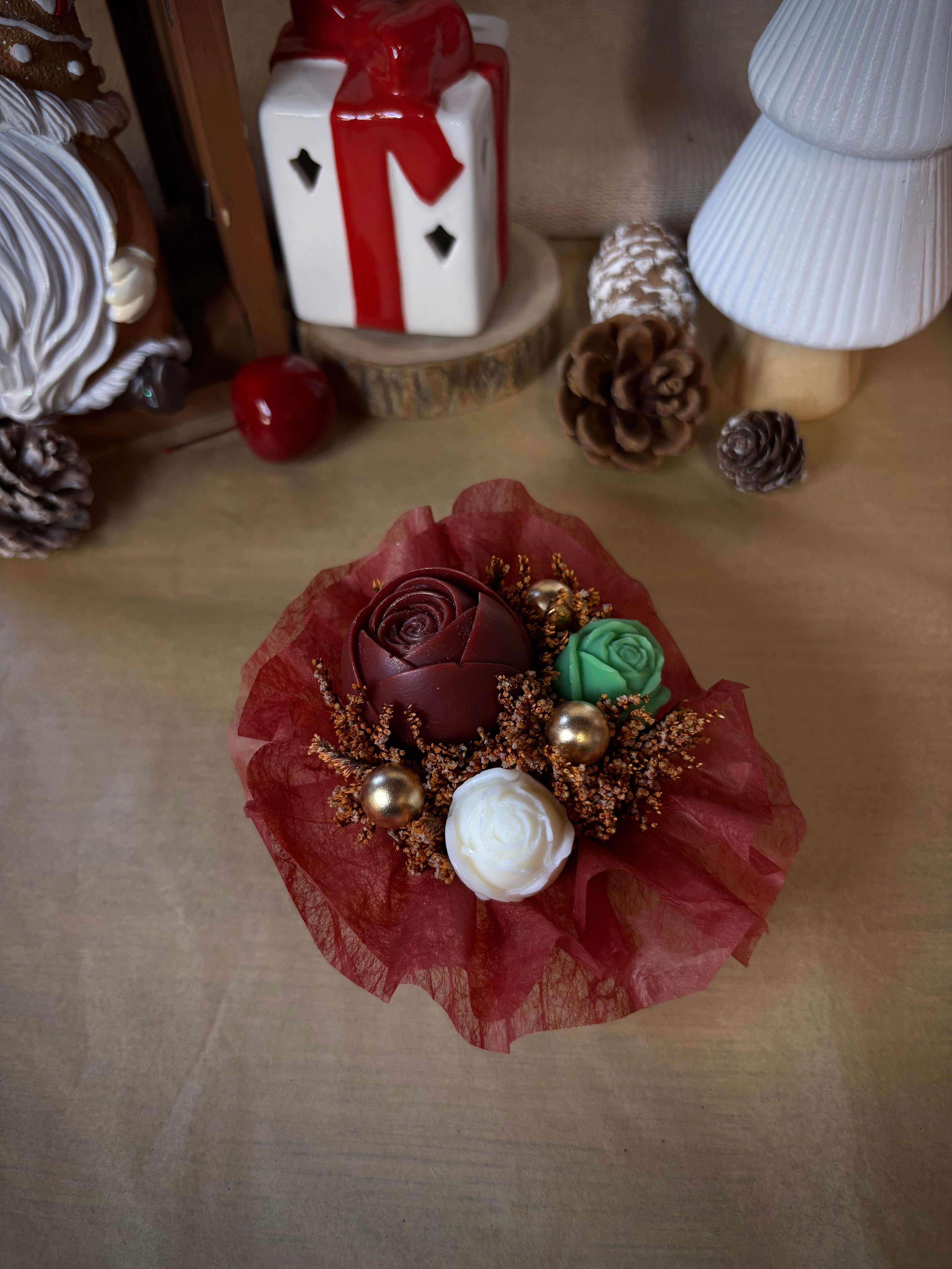 🎄 Mini Bouquet Fondants - Noël Enchanté 50g ✨