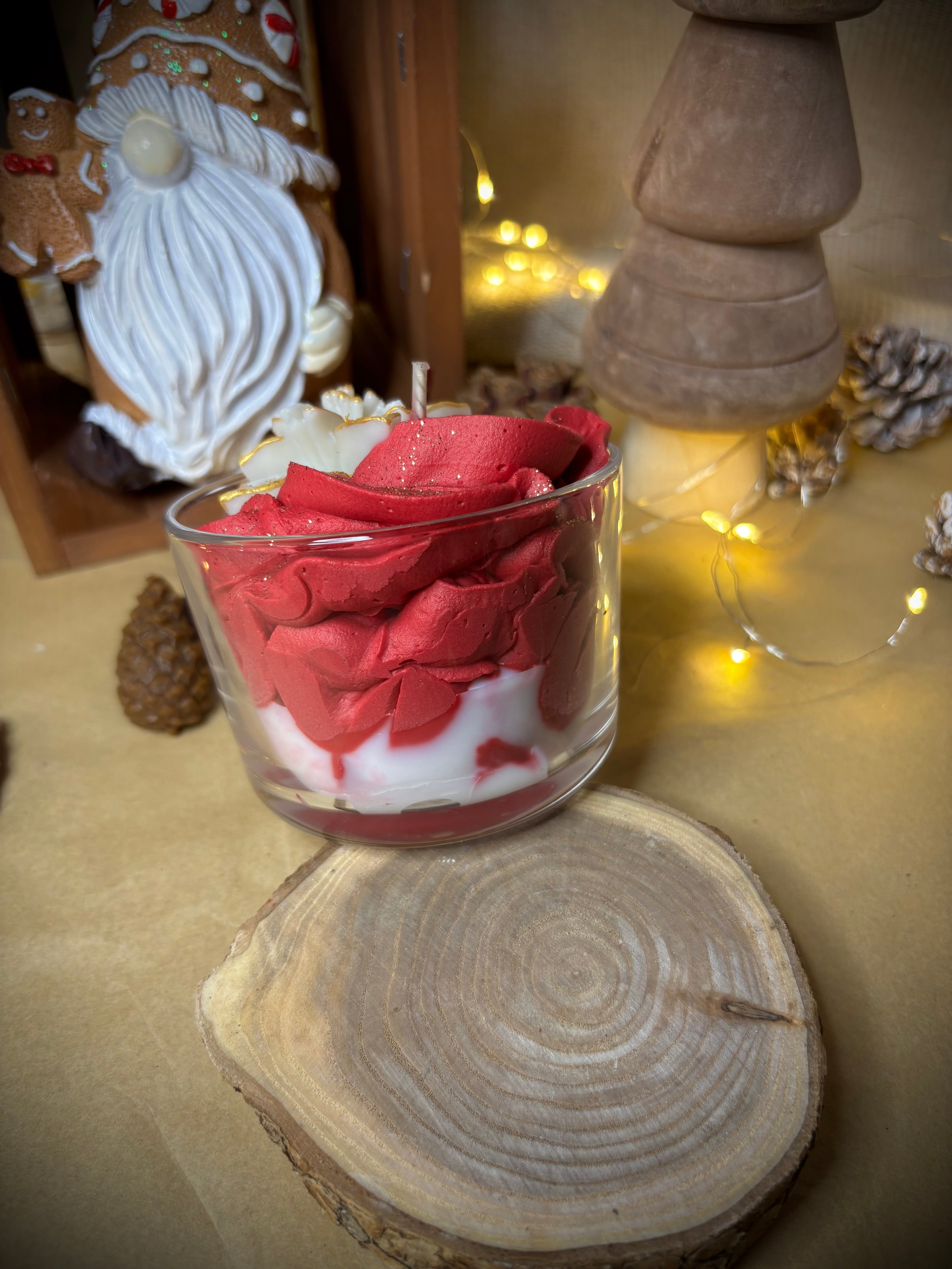 Bougie Gourmande - Fleur de Noël 135g