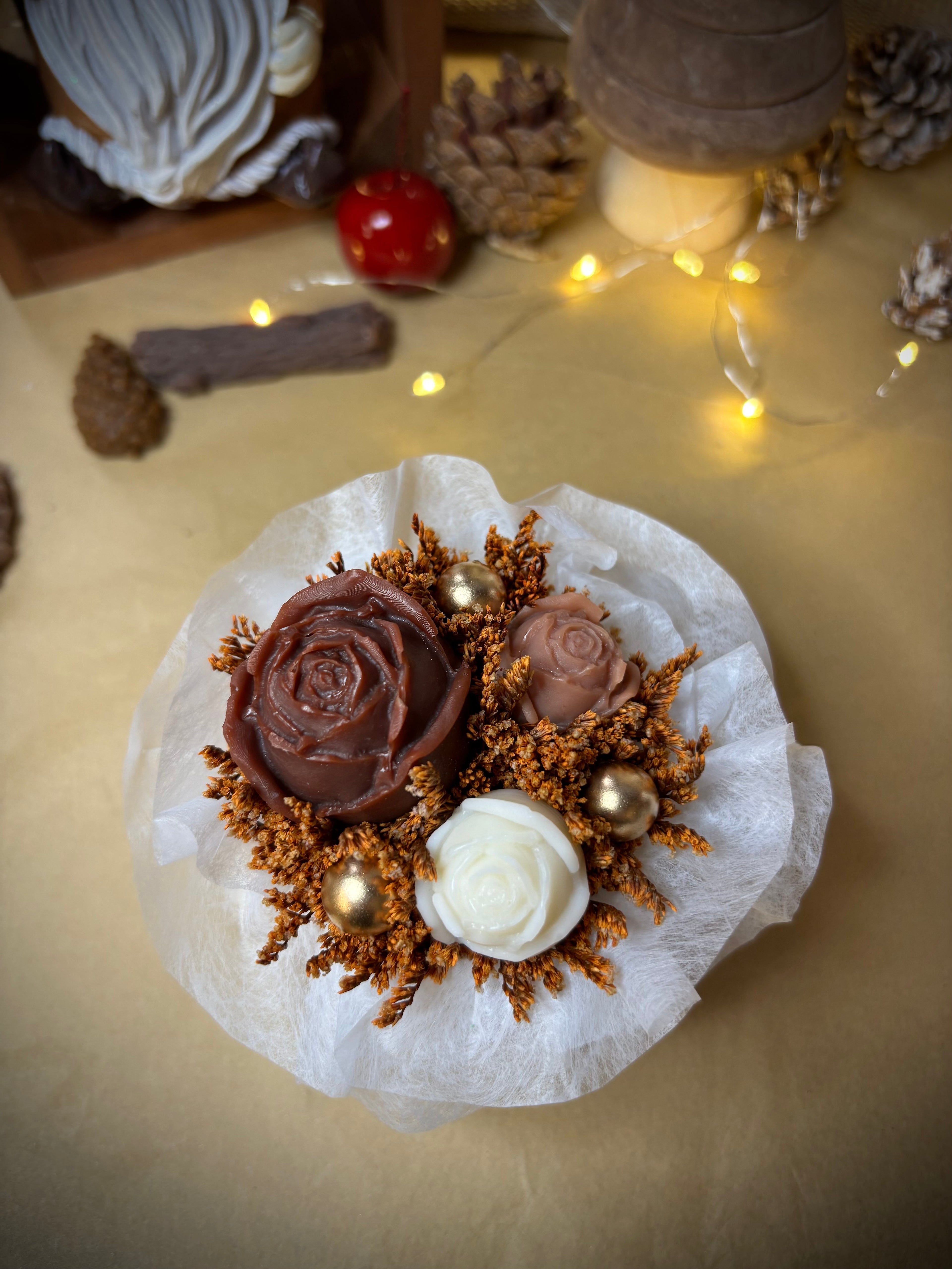 Bouquet de Fondants - Rocher praliné 50g