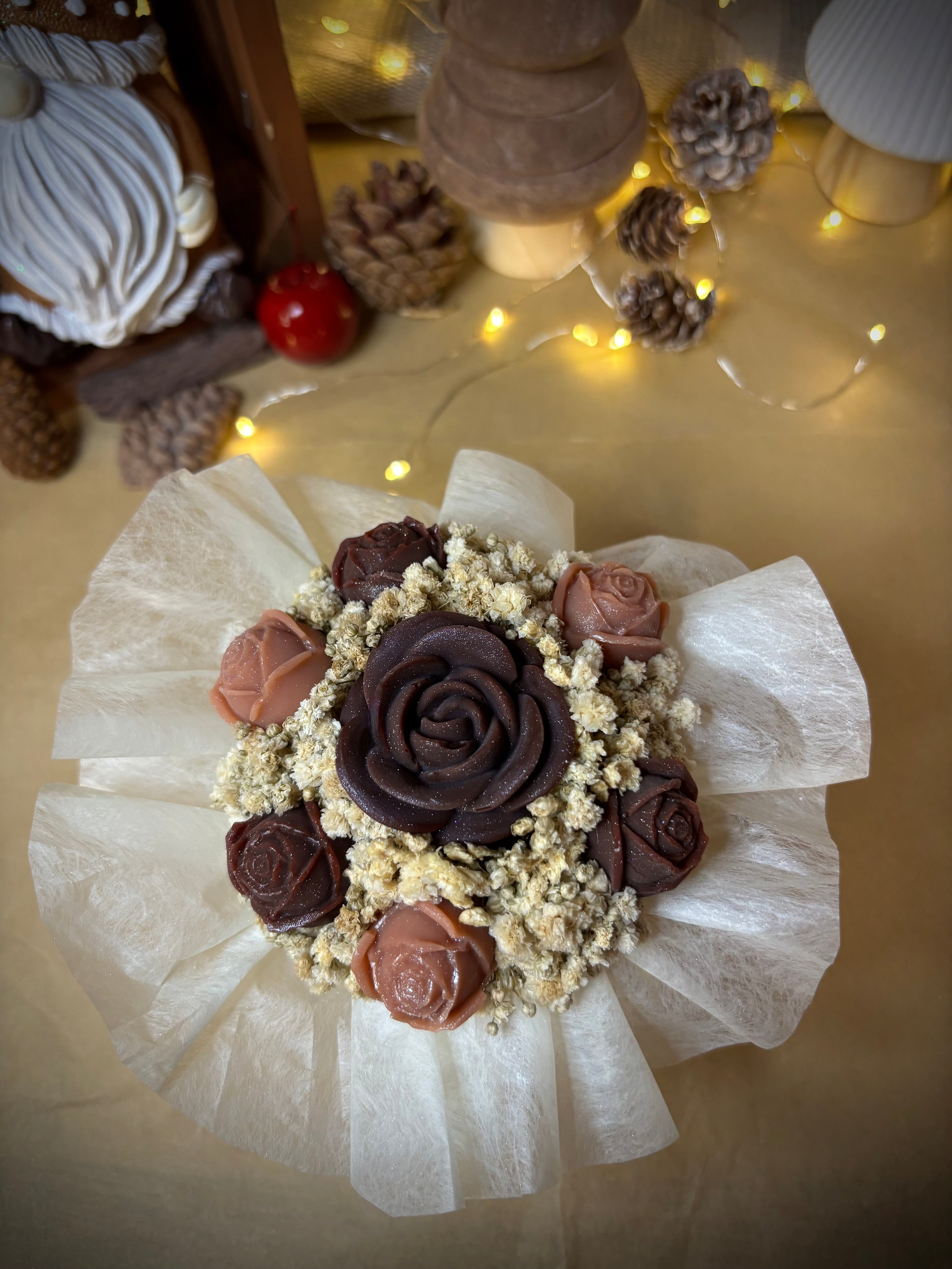 Bouquet de Fondants - Chocolat noisette 100g
