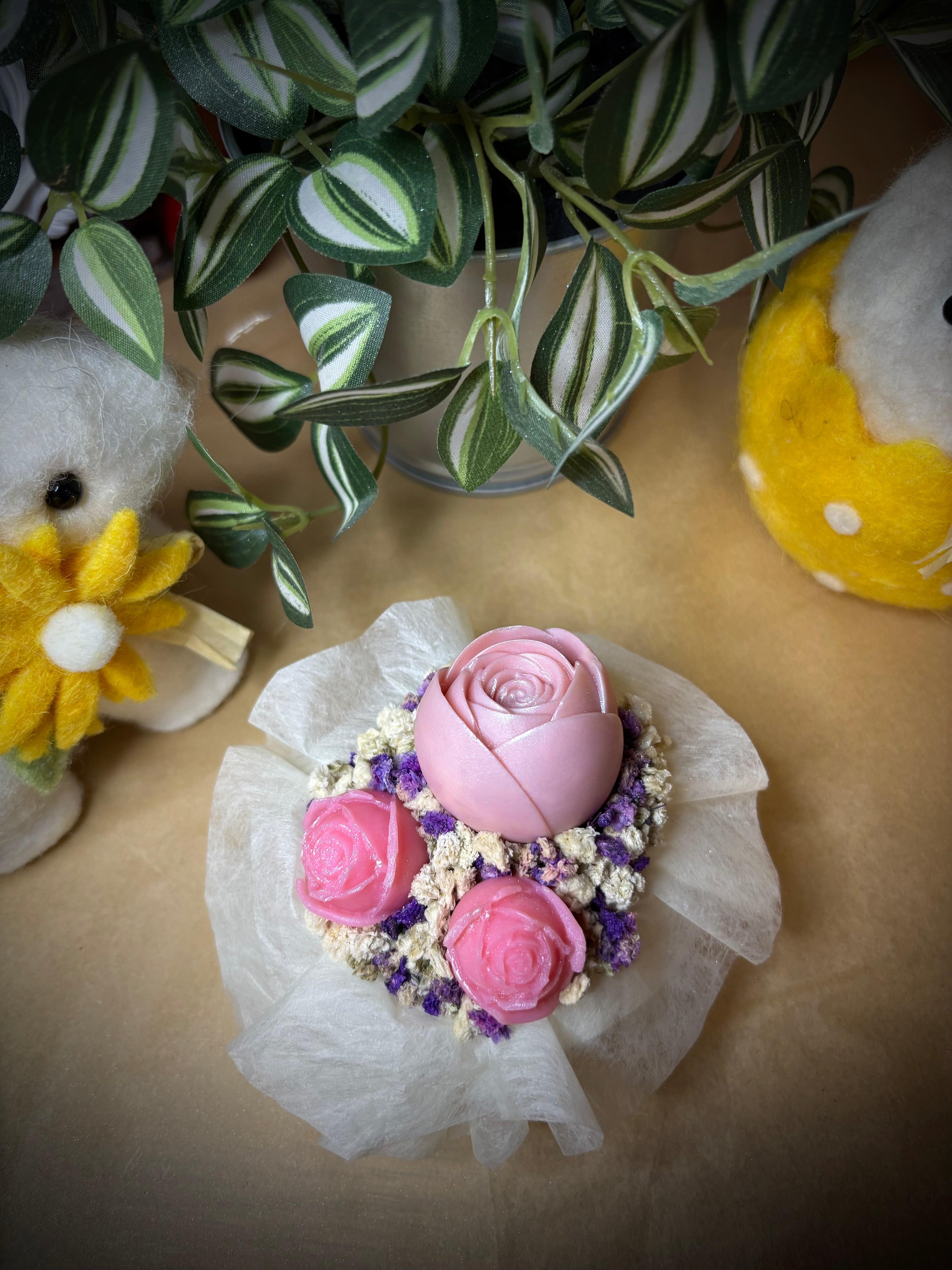 Bouquet de Fondants - Romance Rosée 50g