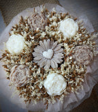 Bouquet de fondants Orchidée Blanche 200g - vue de dessus