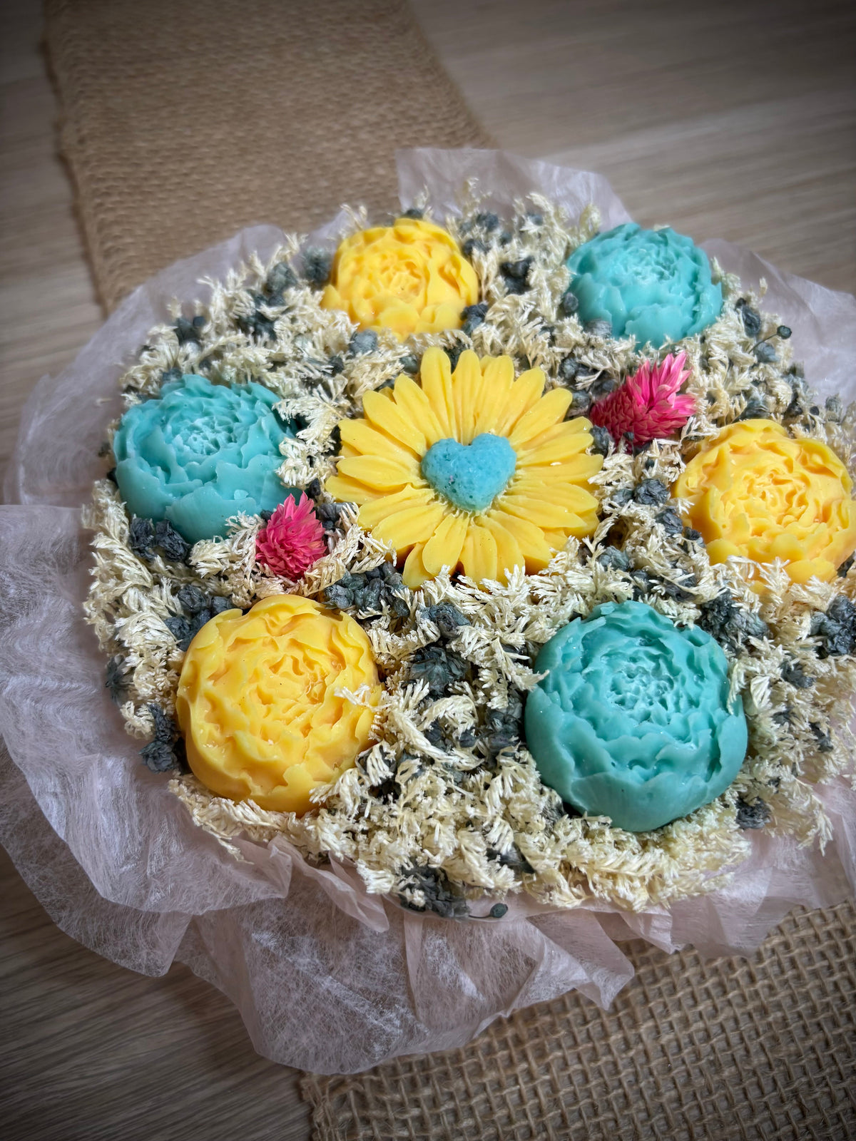 Bouquet de fondants Monoï des Îles 200g - vue côté
