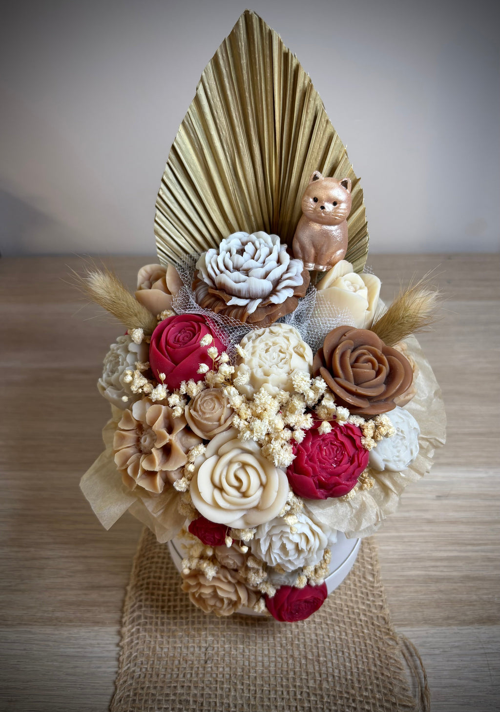 Bouquet de fondants Hibiscus 450g - vue de face