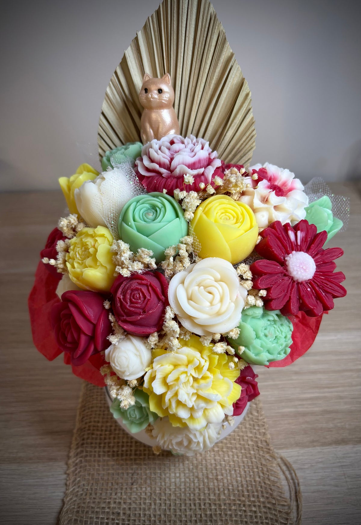 Bouquet de fondants Fleur de Sakura 450g - vue de face