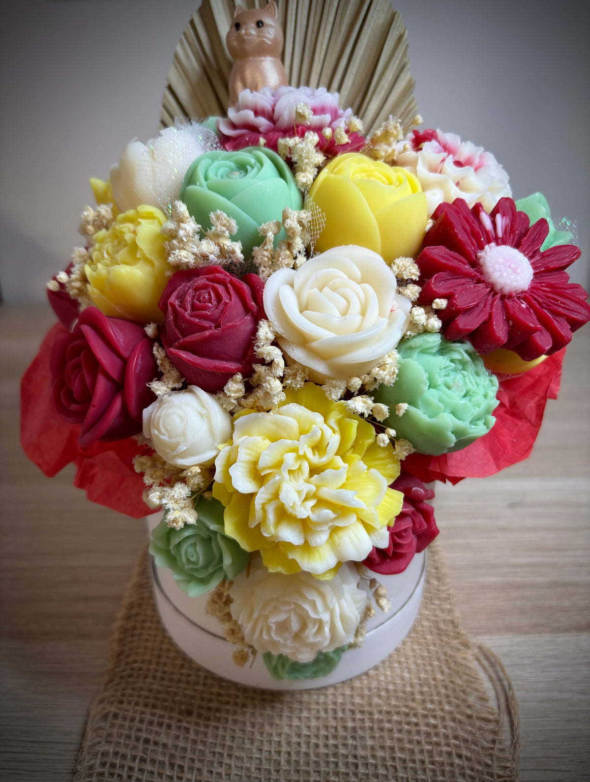Bouquet de fondants Fleur de Sakura 450g - vue de dessus