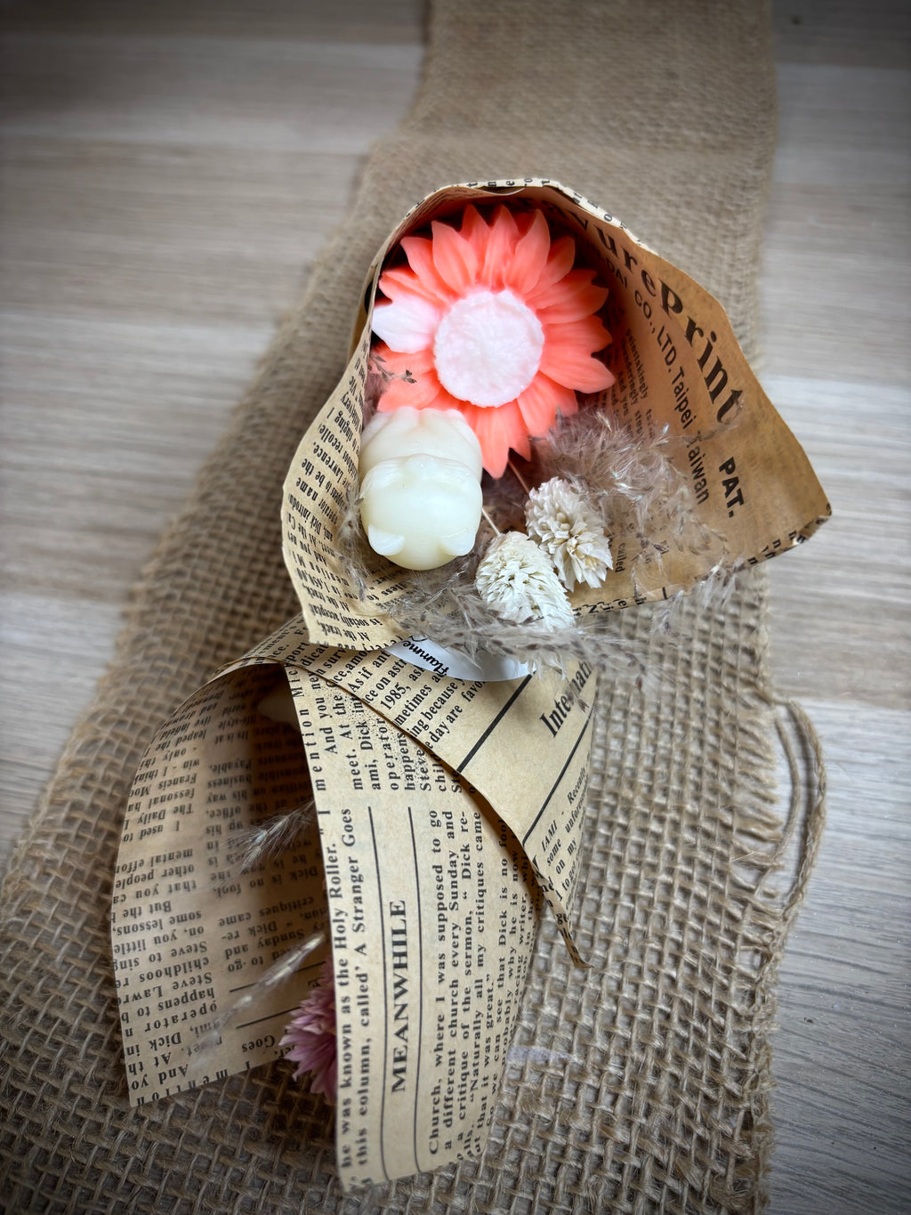 Bouquet fondants - Monoï pêche