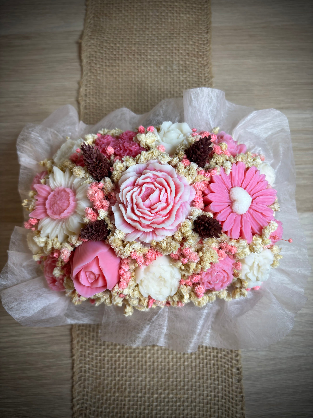 Bouquet fondants - Roses Fraîchement Coupées 300g