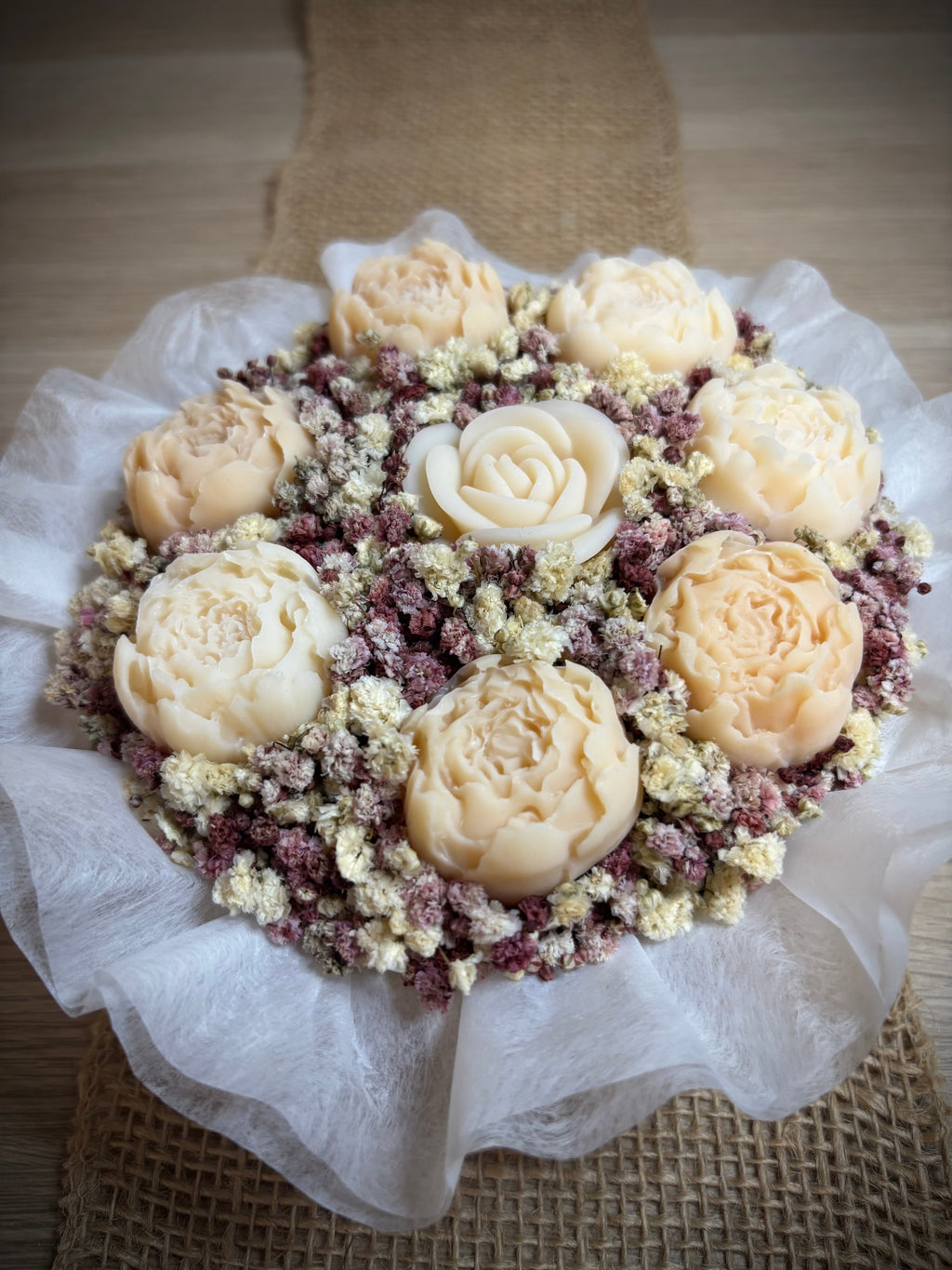Bouquet de fondants Musc 200g - vue côté