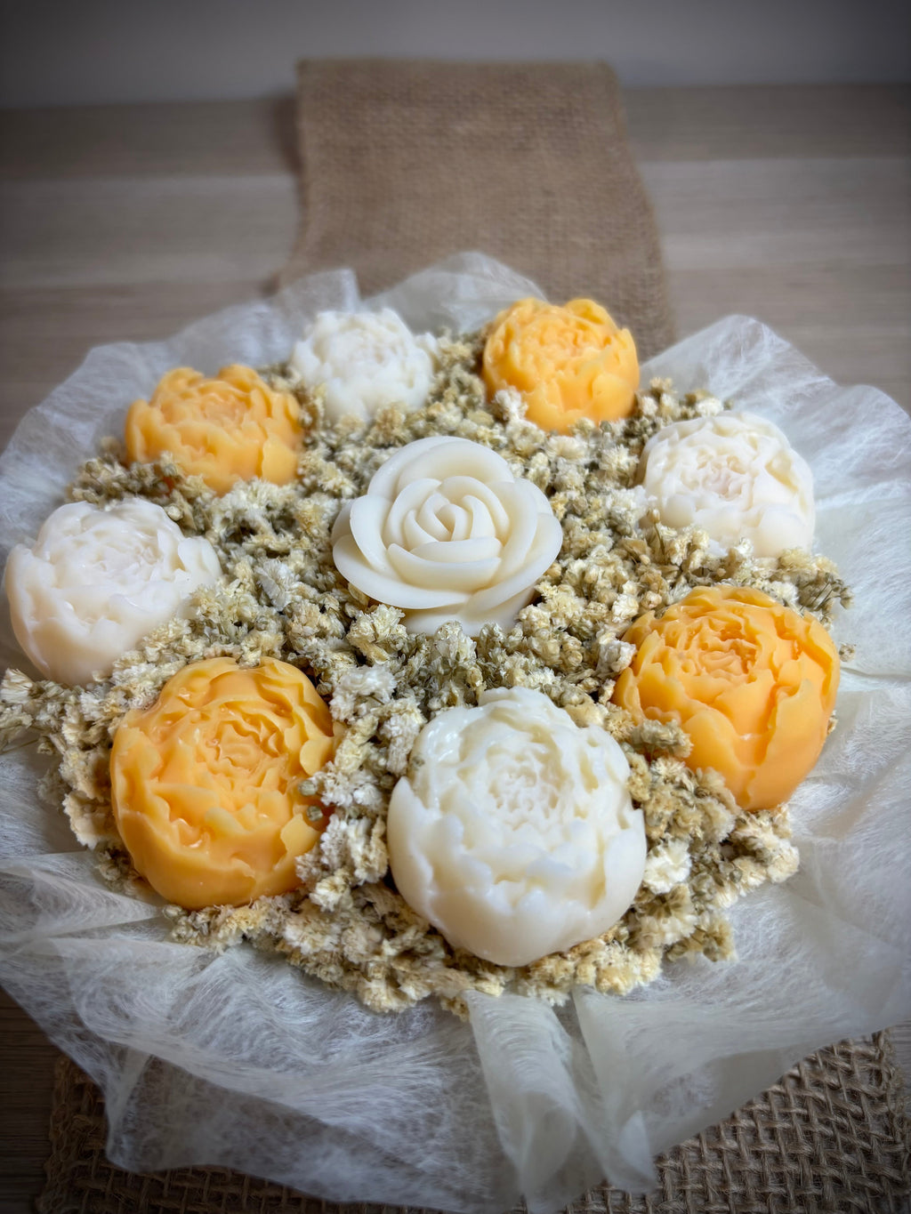 Bouquet de fondants Jasmin 200g - vue angle
