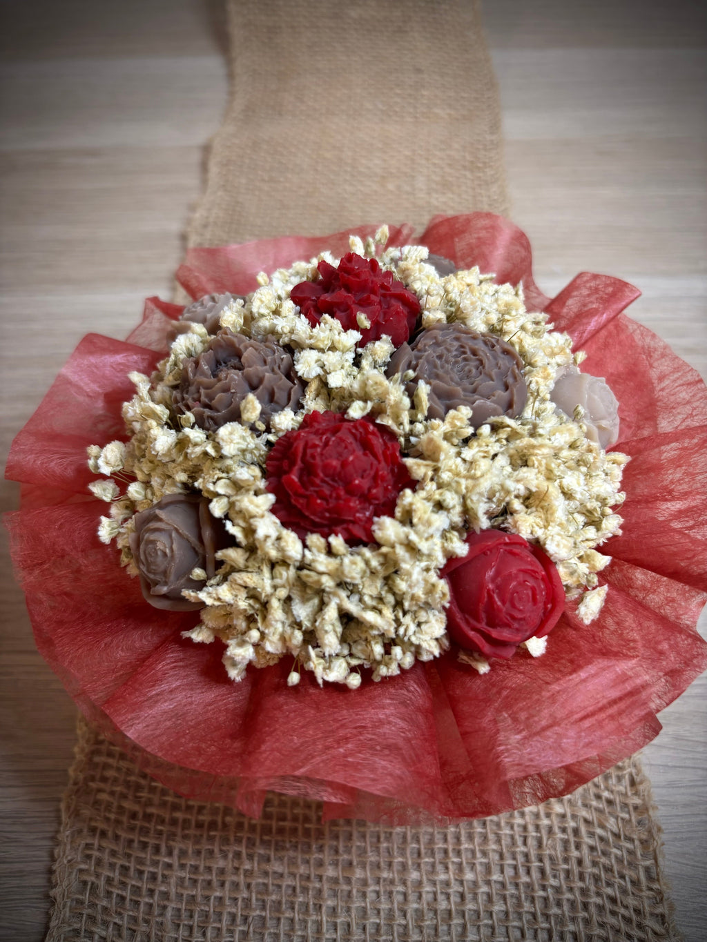 Bouquet de fondants Caramel Crémeux 100g - vue de face